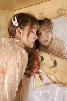 给女儿开了花包